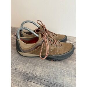 Merrell Kangaroo Performance Footwear Brown Suede Hiking Shoes Womens 7 J46584